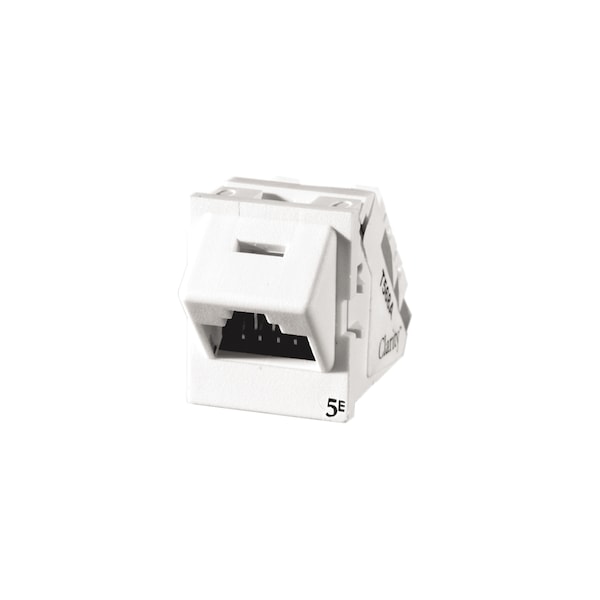 Ortronics 1-PORT MOD JACK 110 8W8P UTP, T568A/B CAT5E IP1 CLARITY5E TJ5E00-45